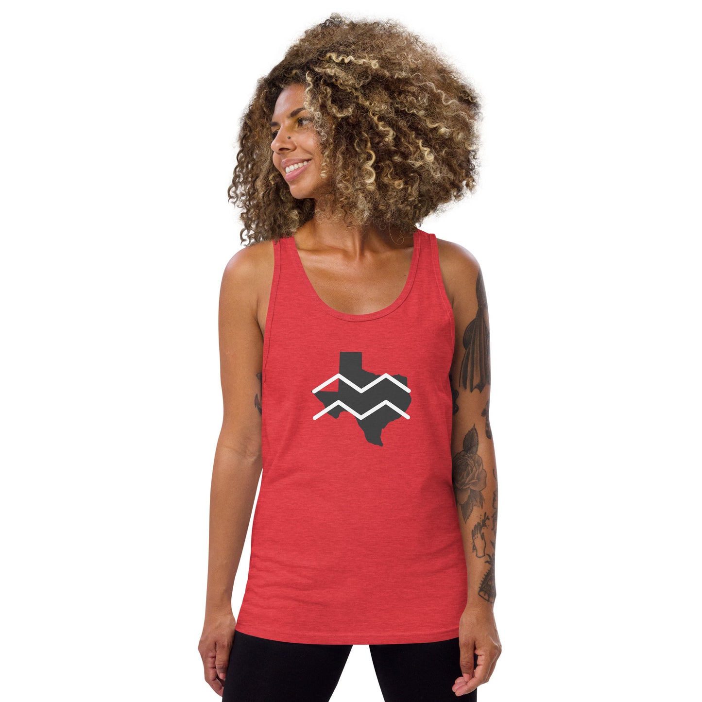 Texas/Aquarius Tank Top (Zodiac/State)