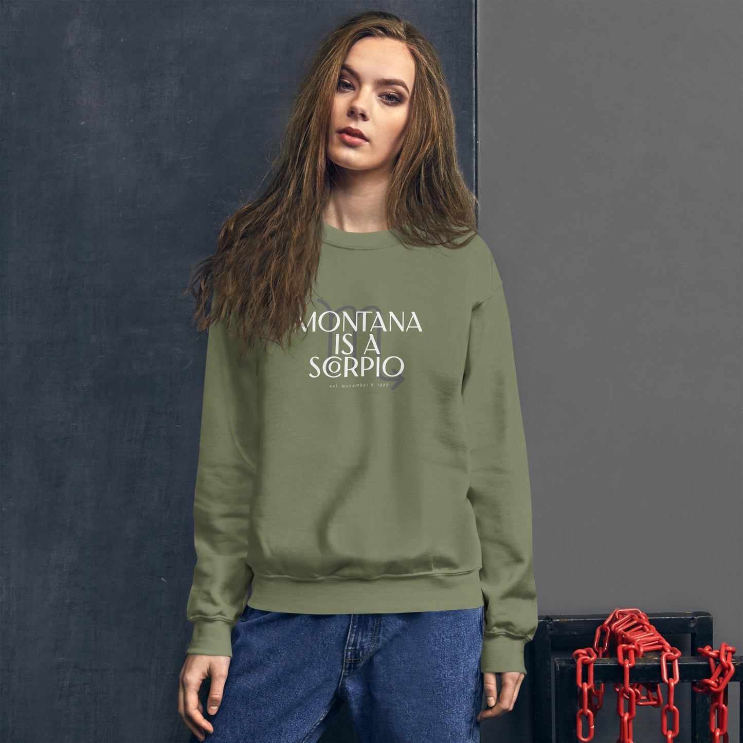 Montana/Scorpio Unisex Sweatshirt