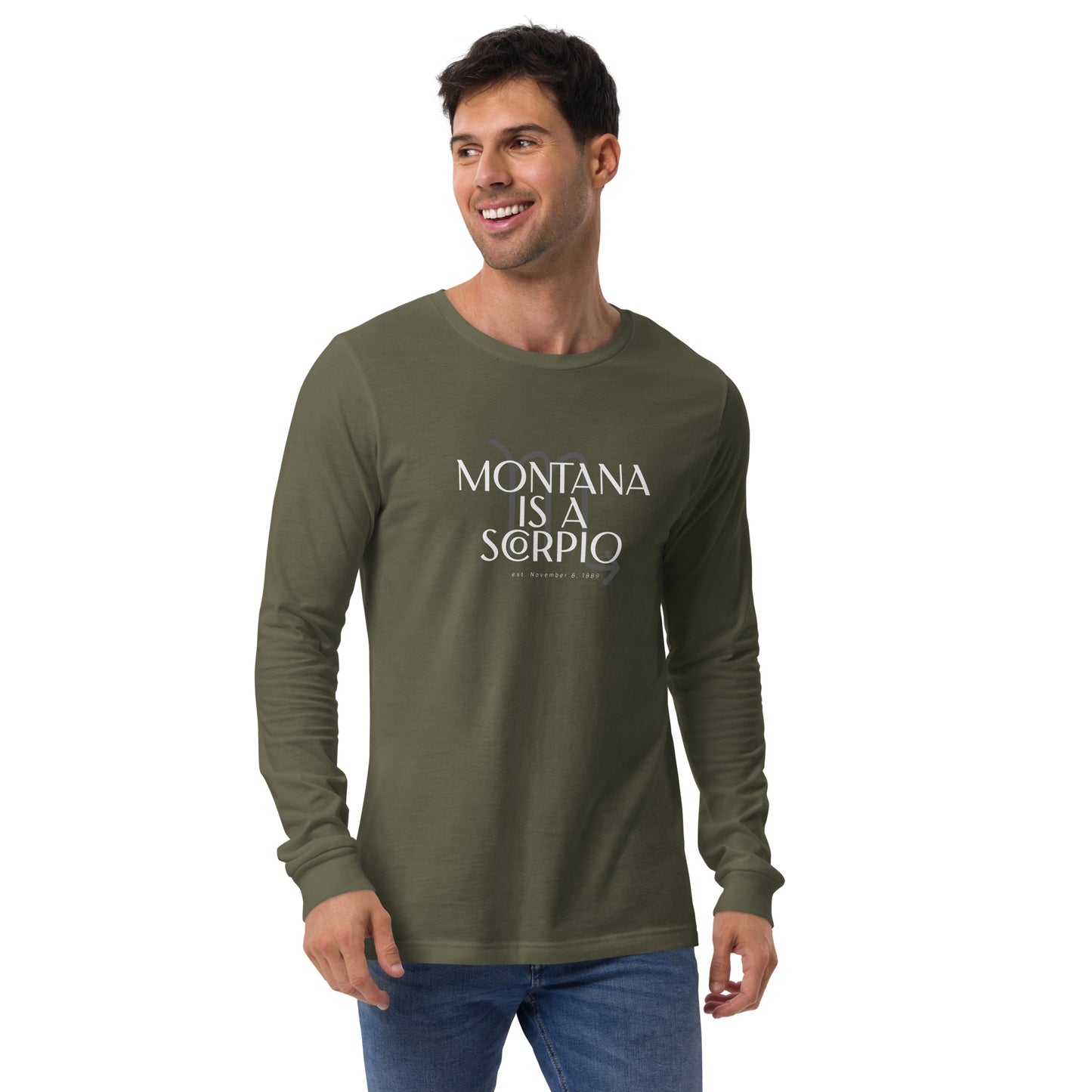 Montana/Scorpio Unisex Long Sleeve Tee